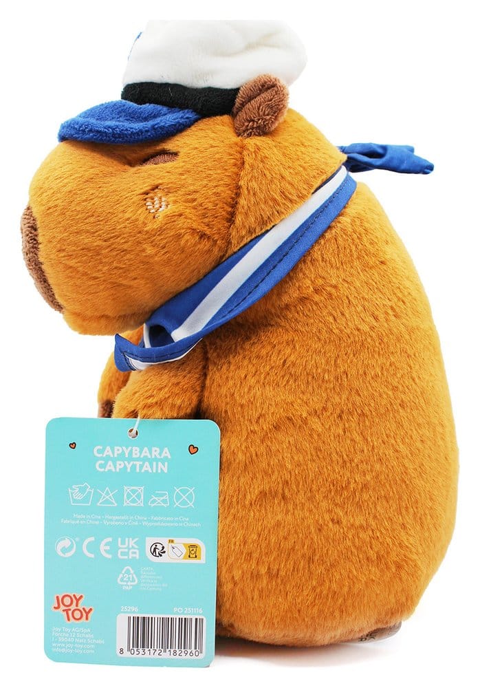 Capybara Plüschfigur Capy Captain 23 cm
