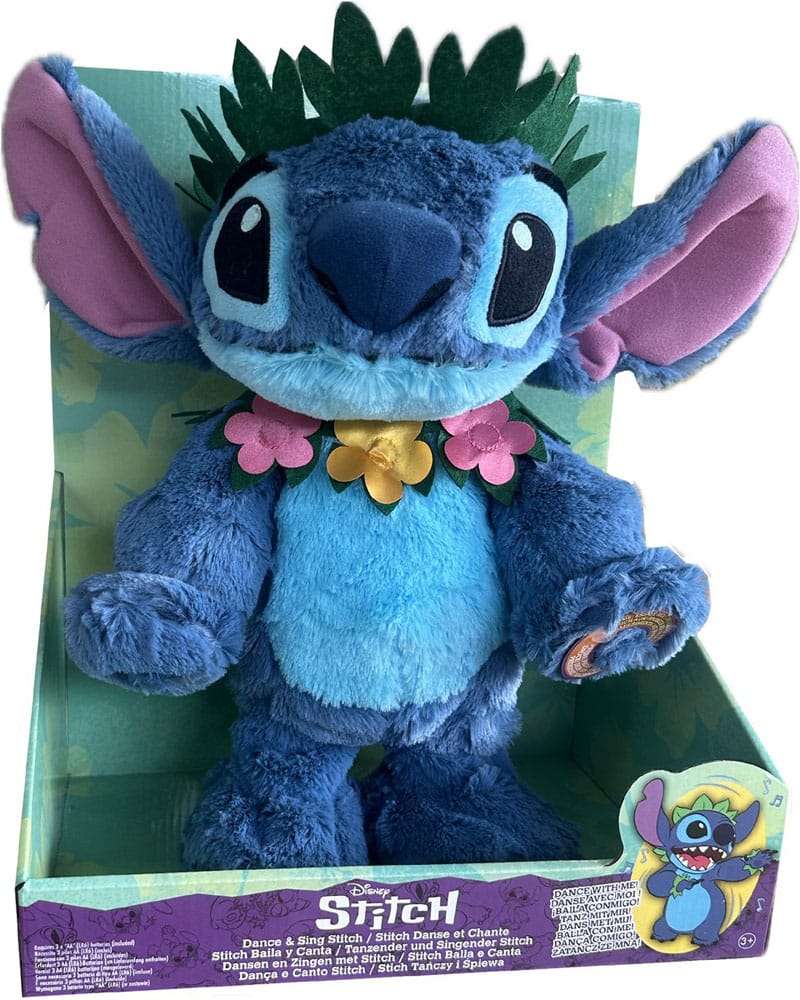 Lilo & Stitch Plüschfigur mit Tanz und Sing Funktion Stitch 38 cm