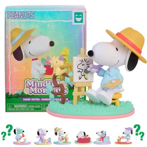 Peanuts Happy Haul Minifiguren Blindbox Snoopy Moody Mondays (8)