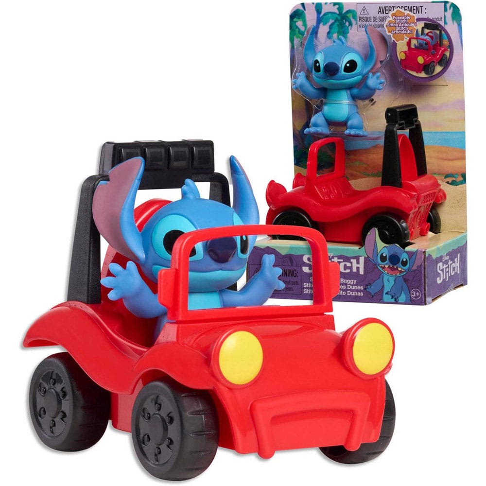 Lilo & Stitch Minifiguren Spielset Stitch & Strandbuggy 7,5 cm