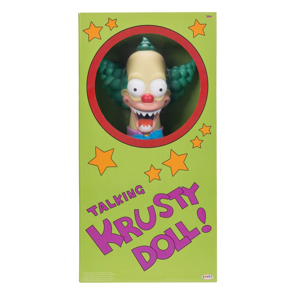 Simpsons Feature Plüschfigur sprechend Krusty 44 cm *Englische Version*