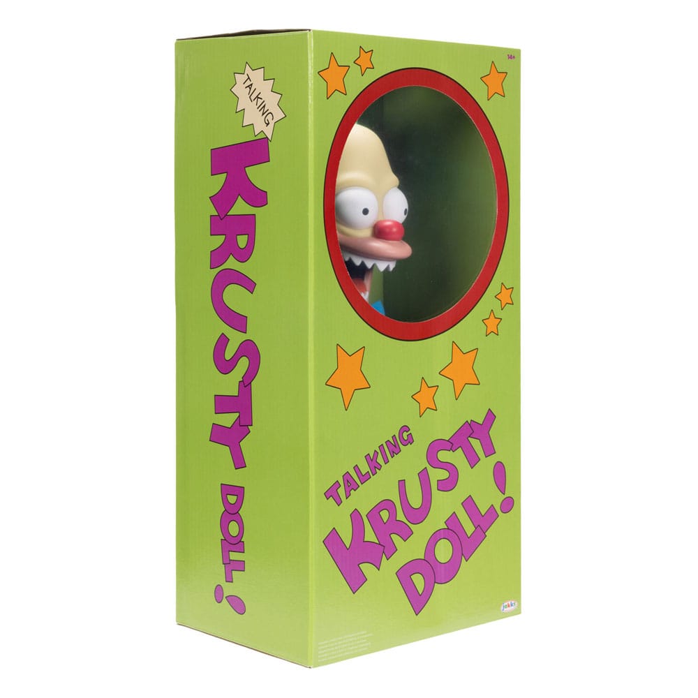 Simpsons Feature Plüschfigur sprechend Krusty 44 cm *Englische Version*