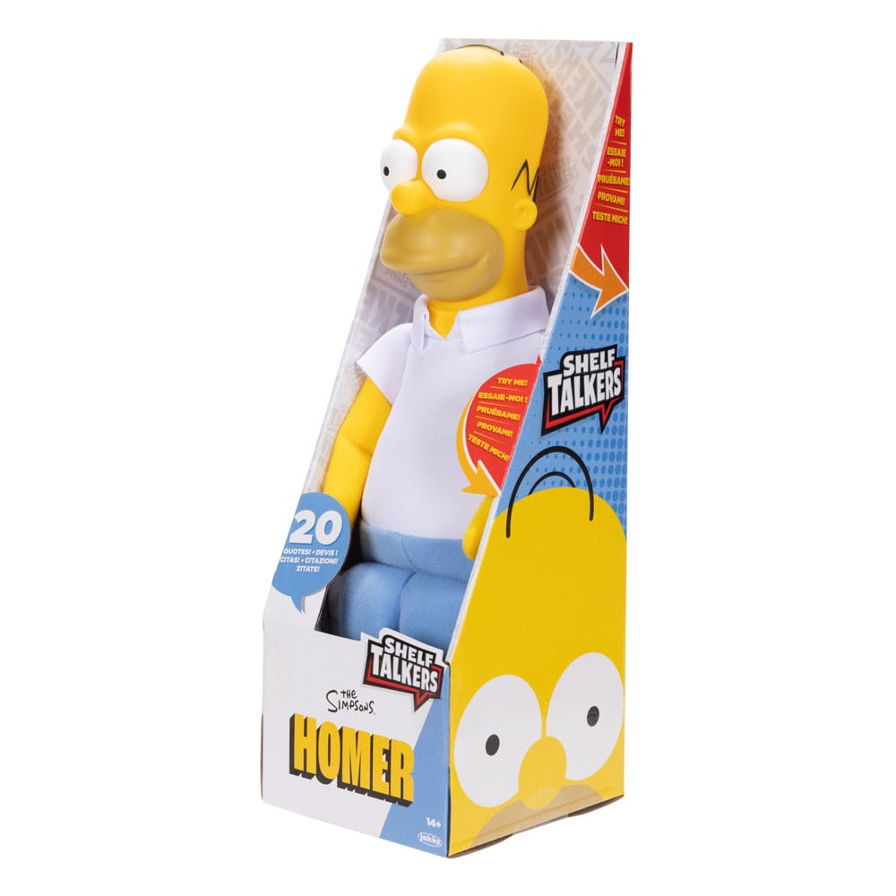Simpsons Plüschfigur sprechend Homer 33 cm *Englische Version*