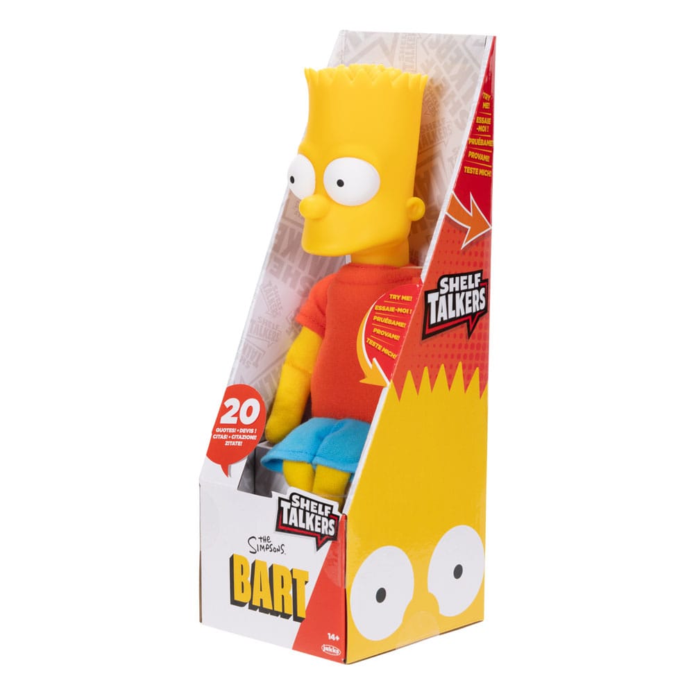 Simpsons Plüschfigur sprechend Bart 33 cm *Englische Version*
