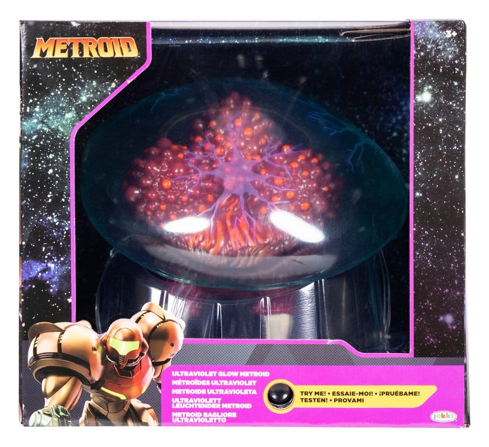 World of Nintendo Metroid Prime Actionfigur Metroid Ultraviolet Glow 15 cm