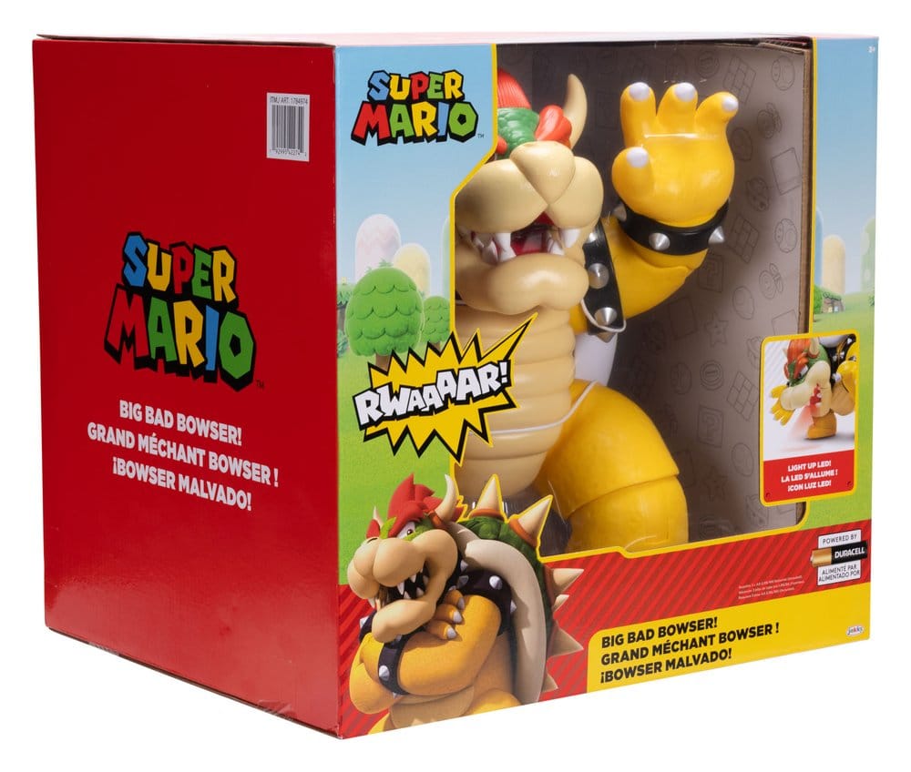 Super Mario Actionfigur Big Bad Bowser 30 cm