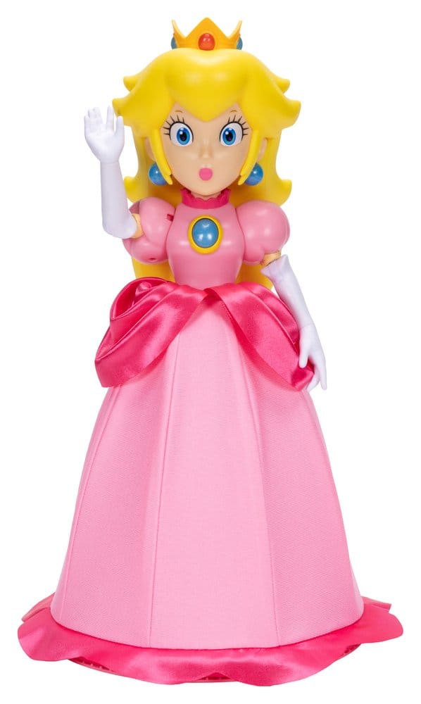 World of Nintendo Sprechende Actionfigur Princess Peach Yours Truly 36 cm