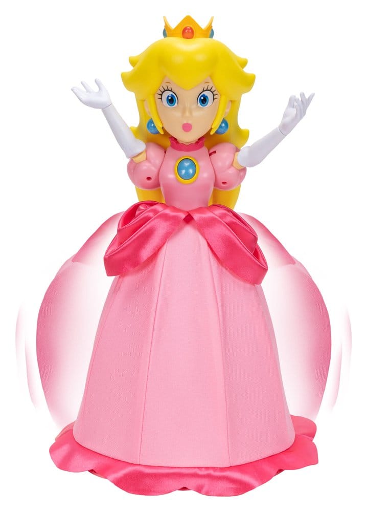 World of Nintendo Sprechende Actionfigur Princess Peach Yours Truly 36 cm