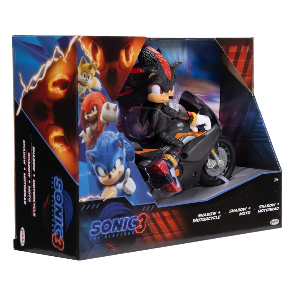 Sonic - The Hedgehog Movie 3 Actionfigur mit Fahrzeug 13 cm