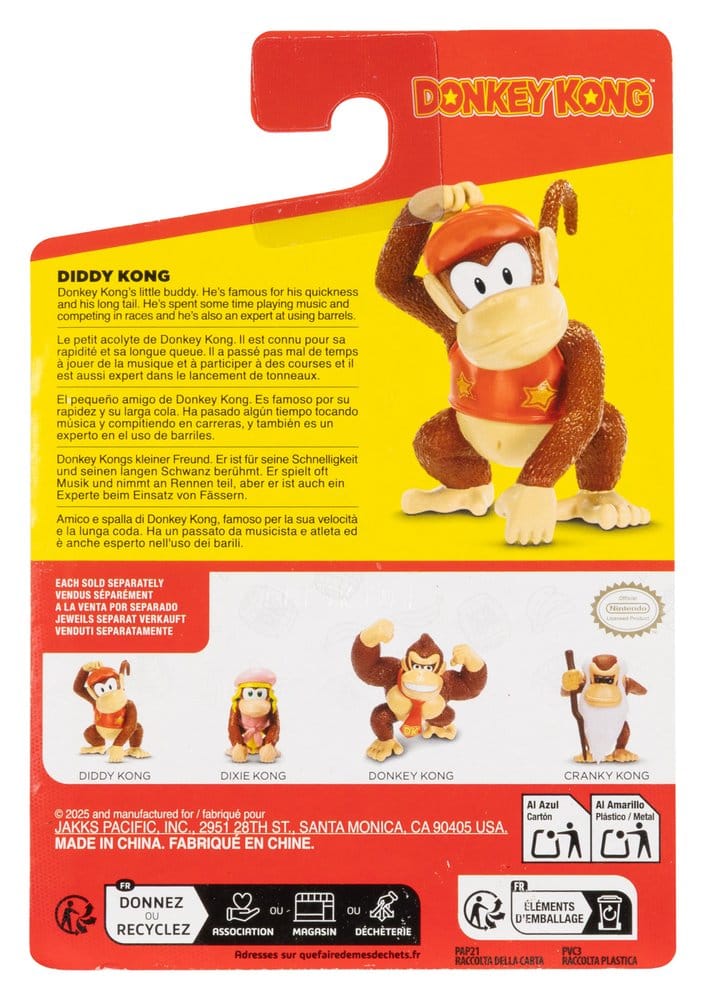World of Nintendo Minifiguren Donkey Kong 6 cm Sortiment (16)