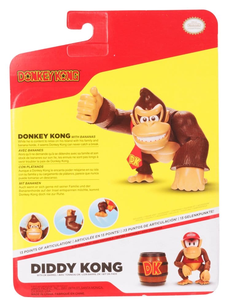 World of Nintendo Minifiguren Donkey Kong 6 cm Sortiment (16)