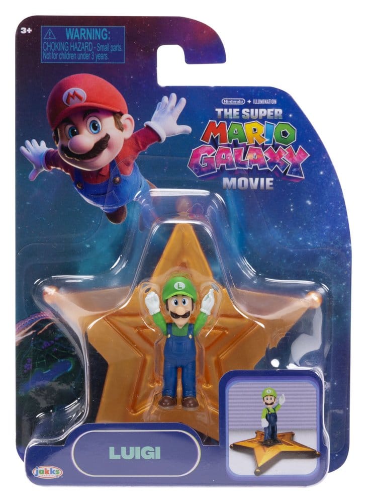 Der Super Mario Galaxy Film Actionfiguren 4 cm Wave 1 Sortiment (12)
