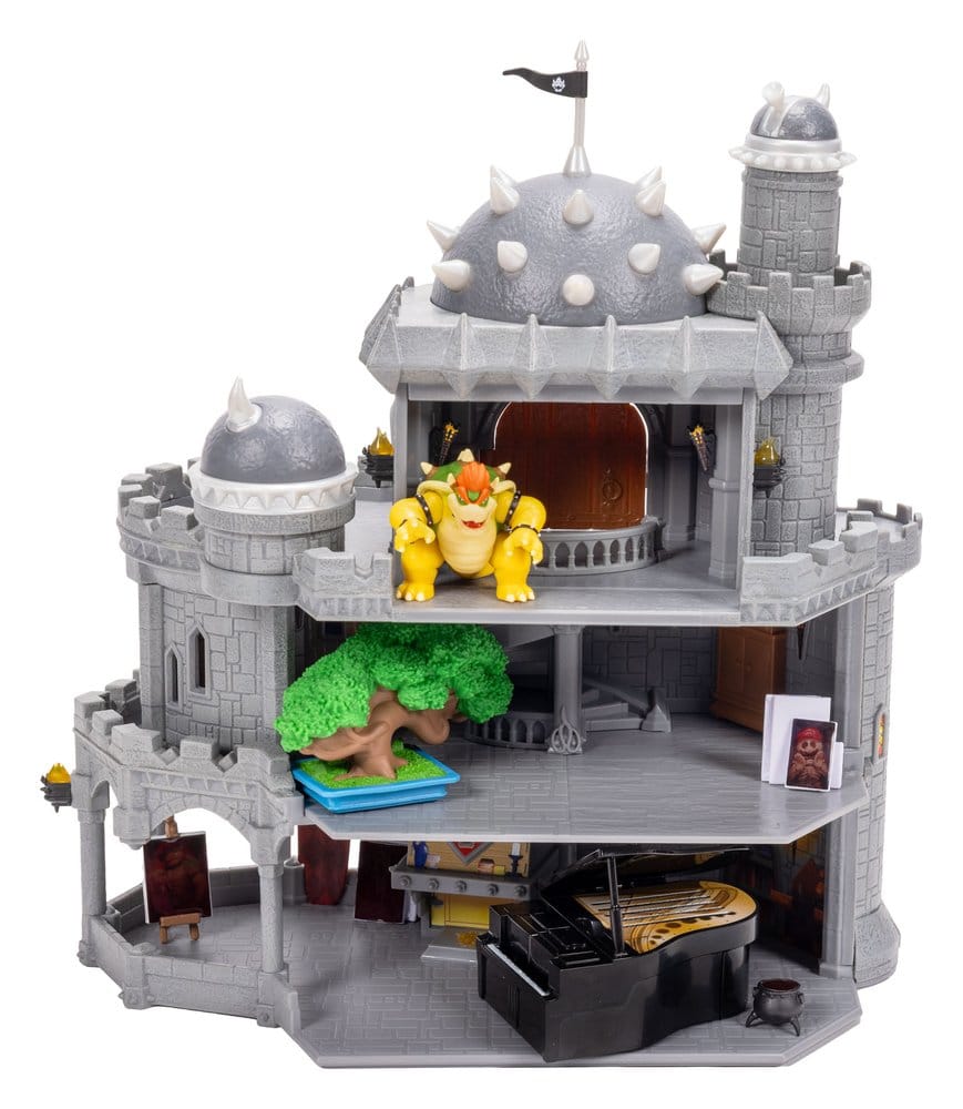 Der Super Mario Galaxy Film Deluxe Spielset mit 1 Minifigur Bowsers Schloss