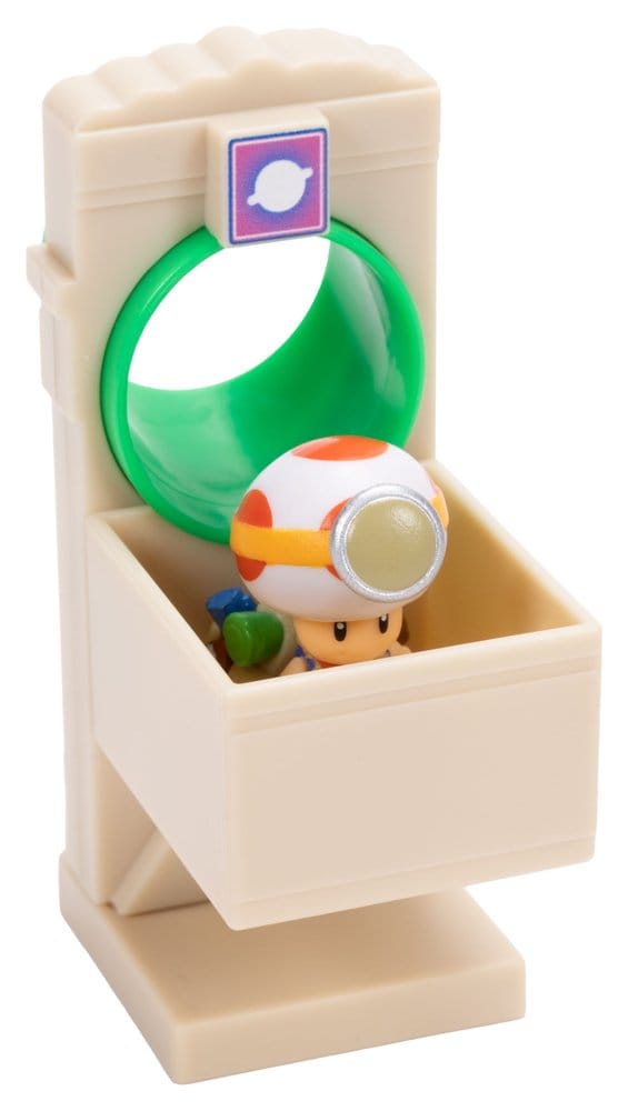 Der Super Mario Galaxy Film Diorama mit 2 Minifiguren Sternentor-Galaxie