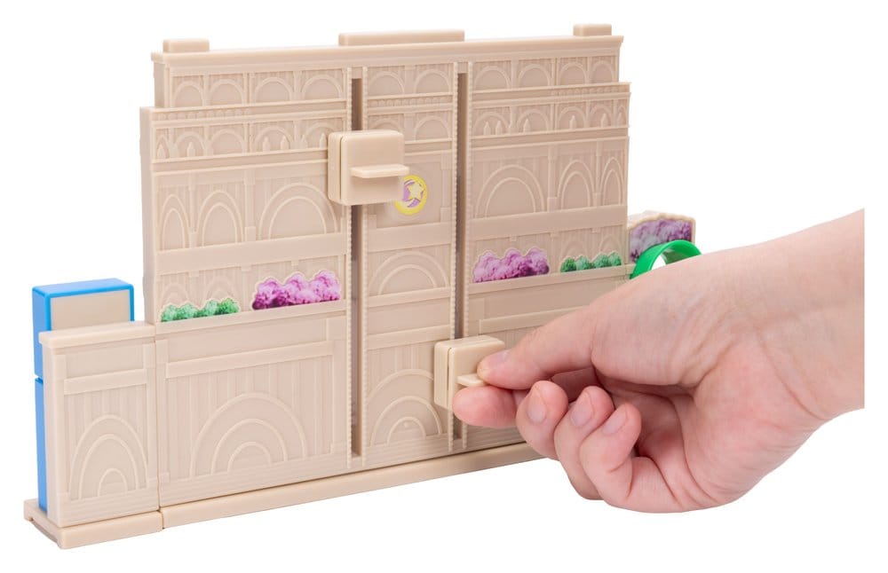 Der Super Mario Galaxy Film Diorama mit 2 Minifiguren Sternentor-Galaxie