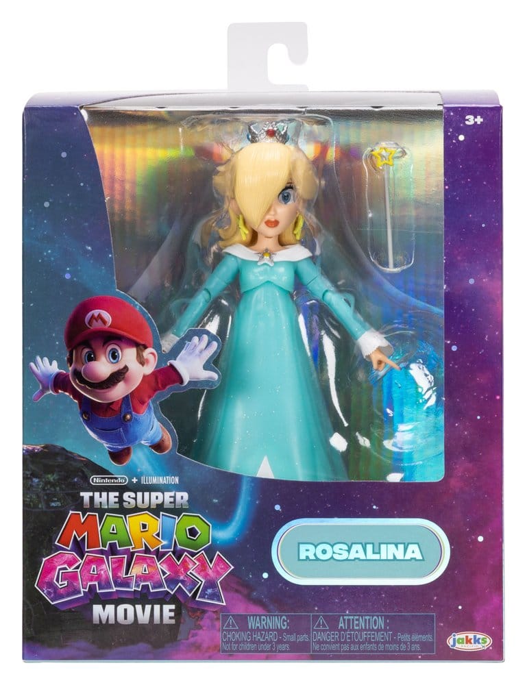 Der Super Mario Galaxy Film Actionfigur Rosalina 13 cm