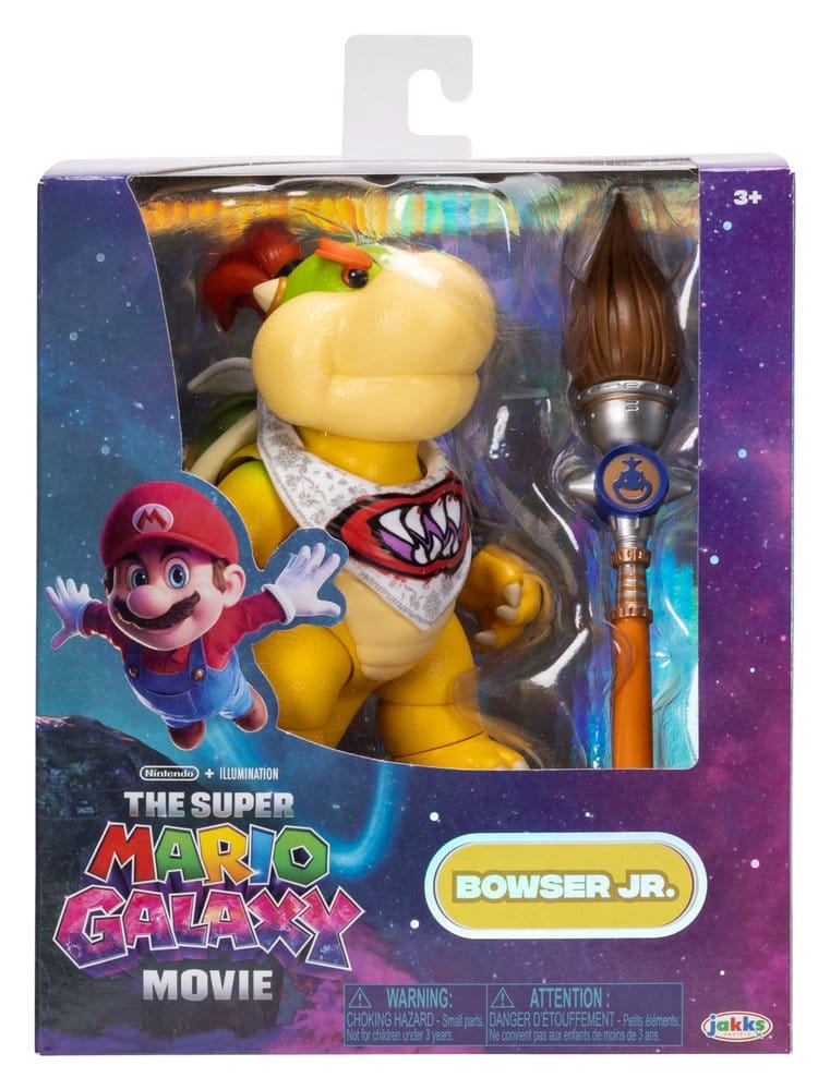 Der Super Mario Galaxy Film Actionfigur Bowser Jr. 13 cm
