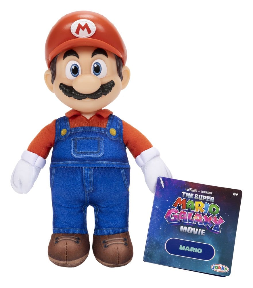 Der Super Mario Galaxy Film Plüschfigur Mario 23 cm