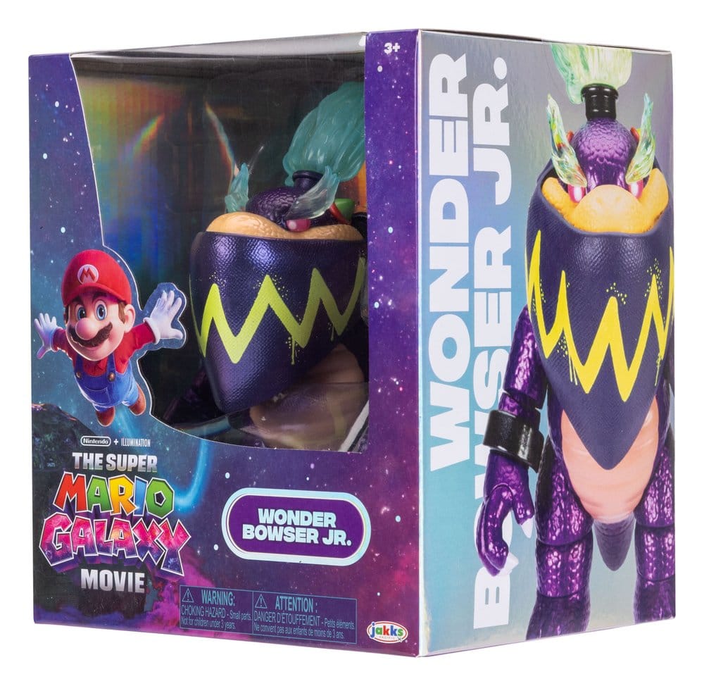 Der Super Mario Galaxy Film Actionfigur Wonder Bowser Jr. 13 cm