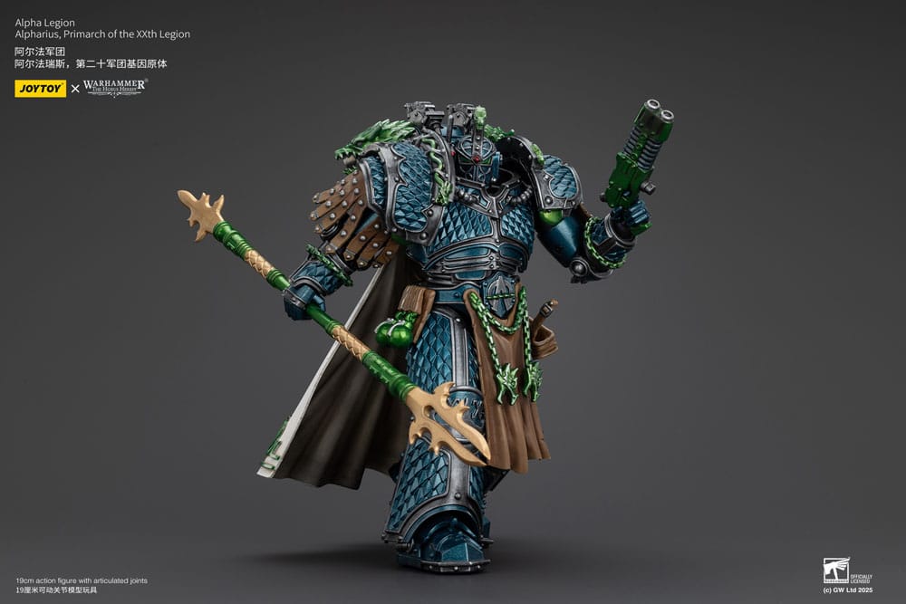 Warhammer The Horus Heresy Actionfigur Alpha Legion Alpharius, Primarch of the XXth Legion 25 cm