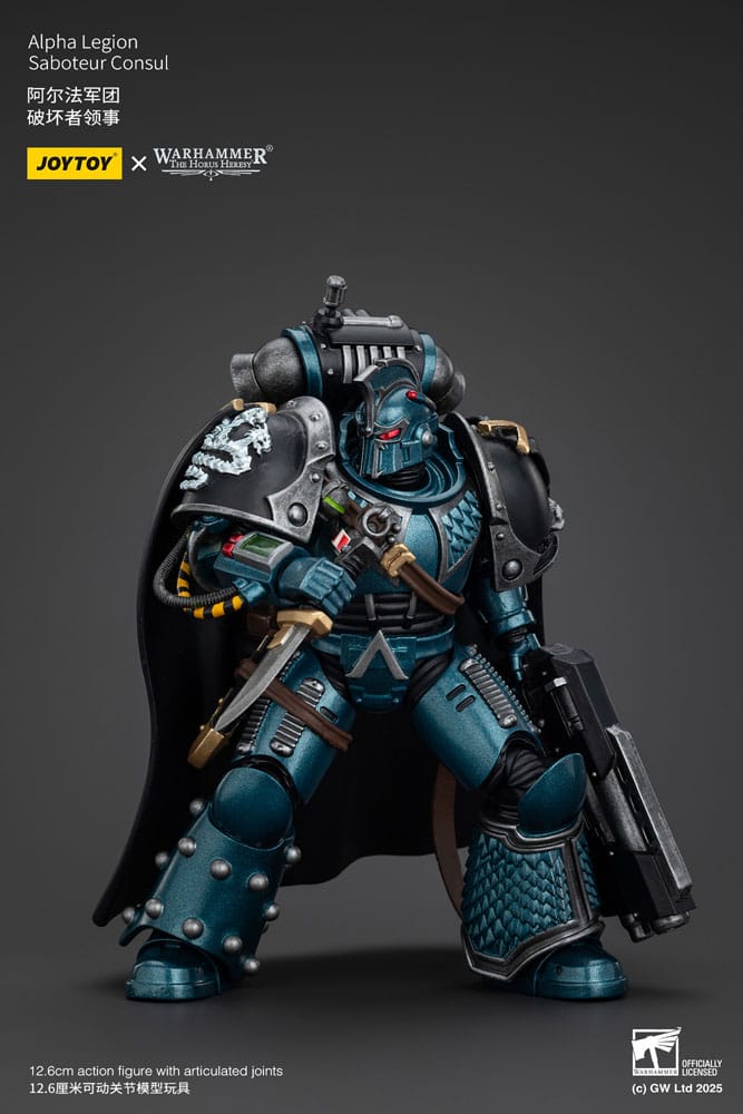 Warhammer The Horus Heresy Actionfigur Alpha Legion Saboteur Consul 20 cm
