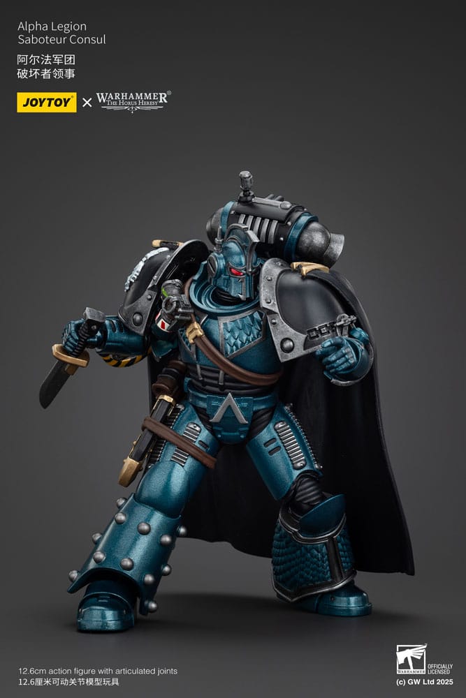 Warhammer The Horus Heresy Actionfigur Alpha Legion Saboteur Consul 20 cm