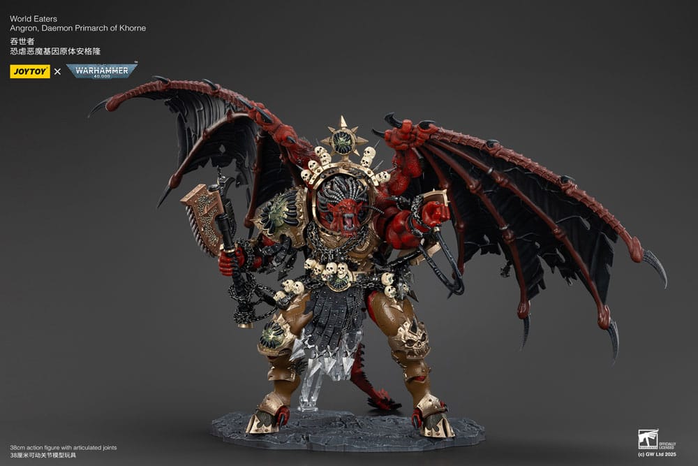Warhammer 40k Actionfigur World Eaters Angron Daemon Primarch of Khorne 48 cm