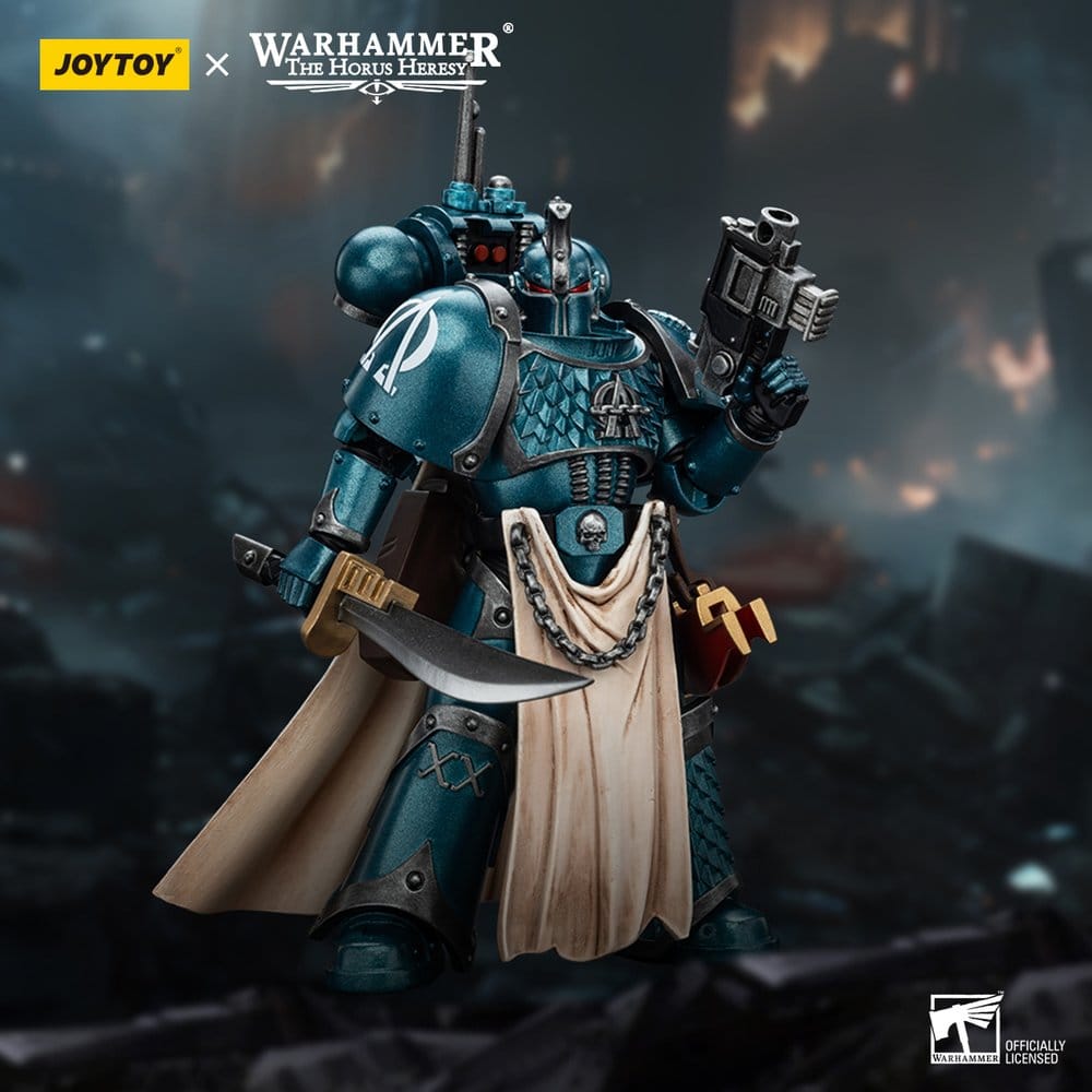 Warhammer The Horus Heresy Actionfigur Alpha Legion Praetor with Power Sword 13 cm