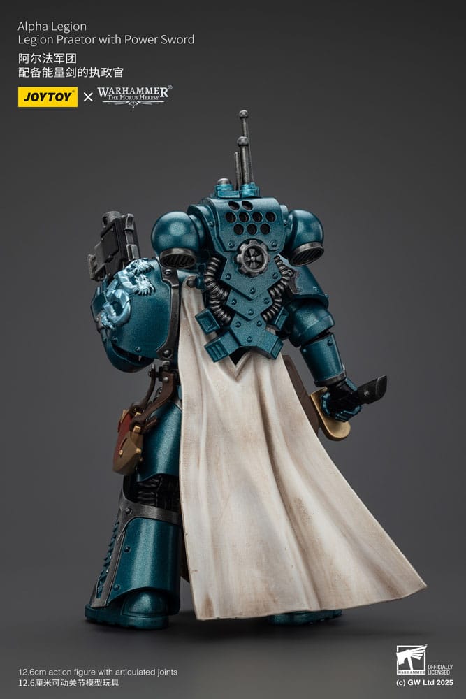 Warhammer The Horus Heresy Actionfigur Alpha Legion Praetor with Power Sword 20 cm