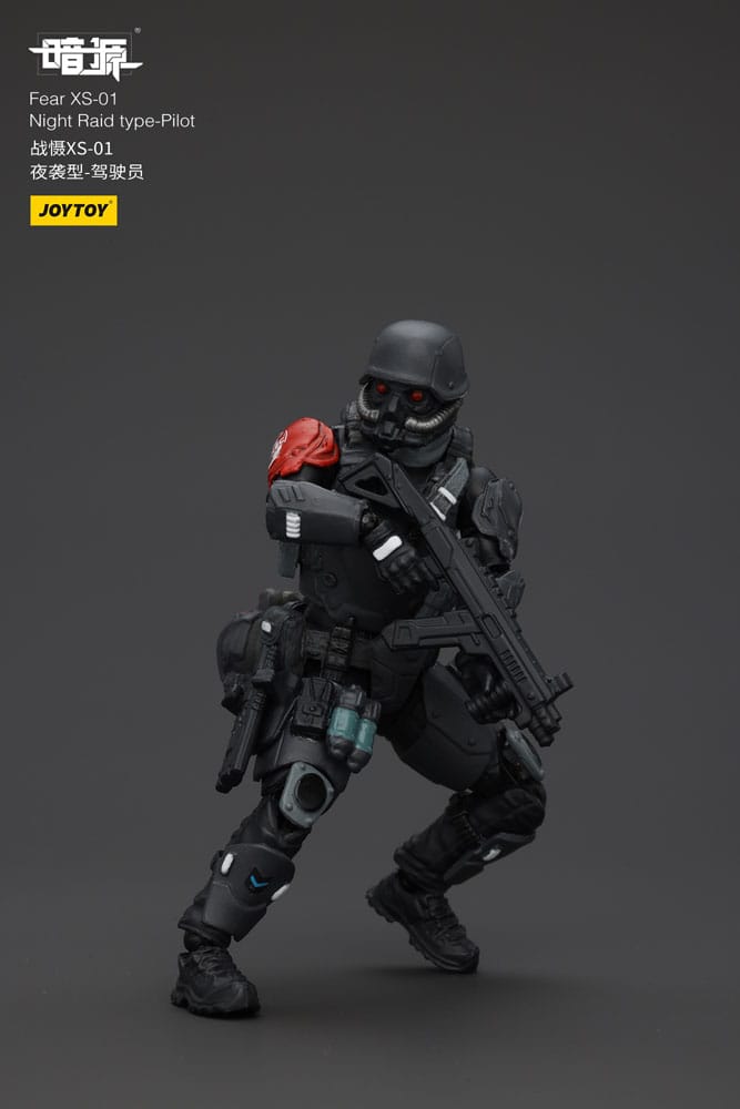 Battle For the Stars Actionfigur Fear XS-01 Night Raid type-Pilot 12 cm