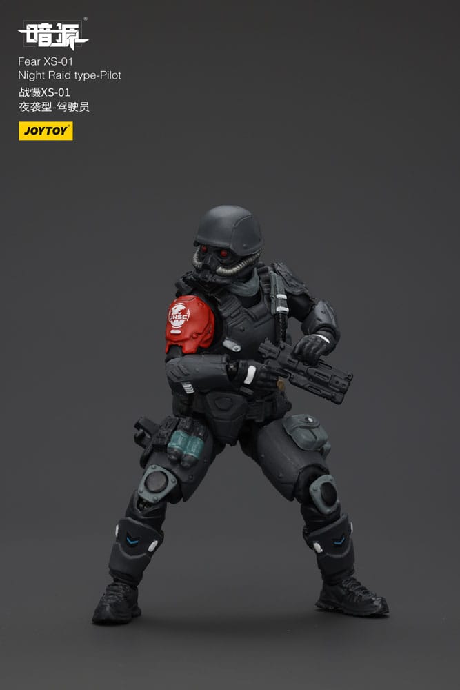 Battle For the Stars Actionfigur Fear XS-01 Night Raid type-Pilot 12 cm