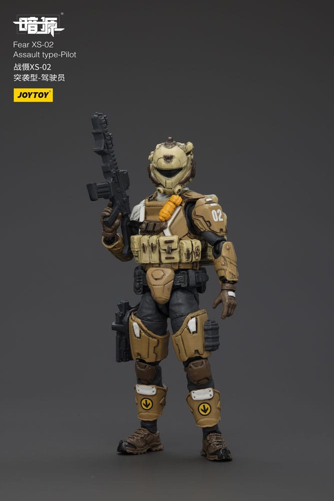 Battle For the Stars Actionfigur Fear XS-02 Assault type-Pilot 12 cm