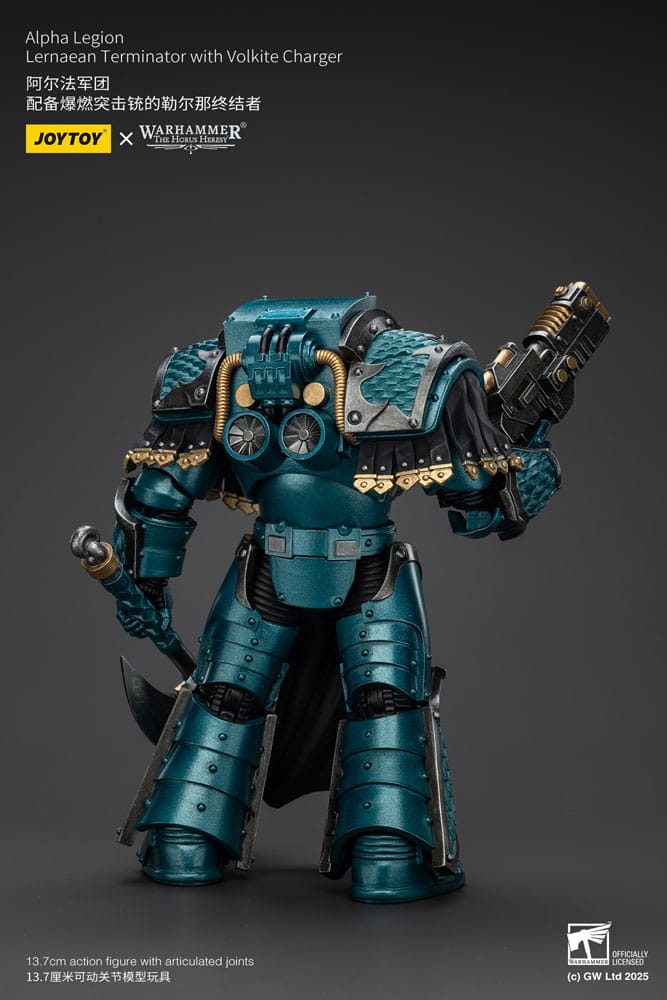 Warhammer The Horus Heresy Actionfigur Alpha Legion Lernaean Terminator with Volkite Charger 20 cm