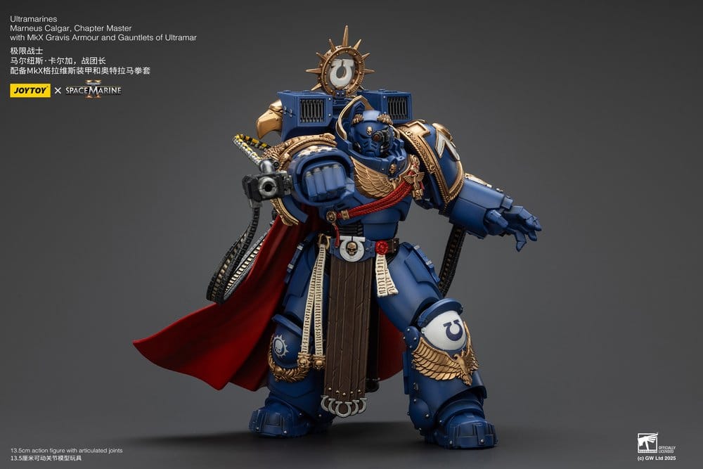 Warhammer 40,000 Actionfigur Ultramarines Marneus Calgar, Chapter Master 14 cm