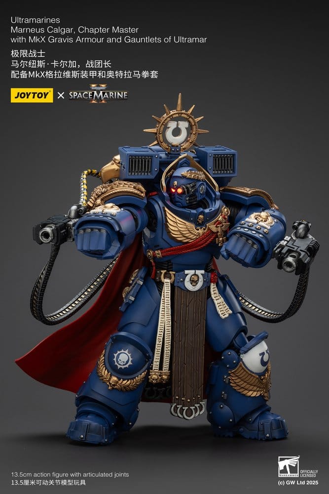 Warhammer 40,000 Actionfigur Ultramarines Marneus Calgar, Chapter Master 14 cm