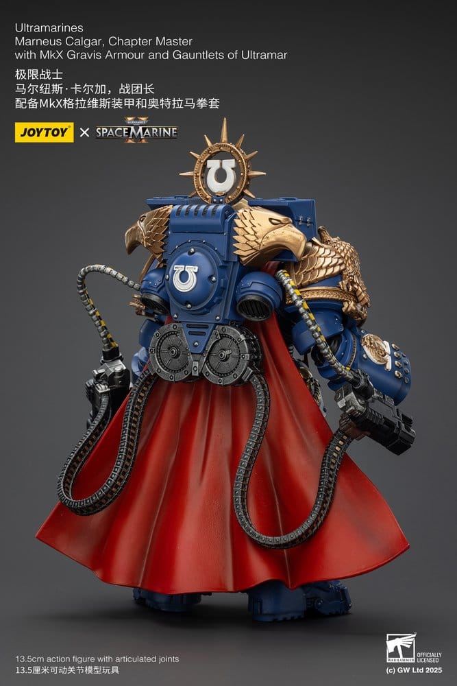 Warhammer 40,000 Actionfigur Ultramarines Marneus Calgar, Chapter Master 14 cm