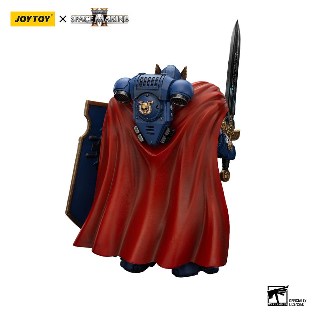 Warhammer 40k Actionfigur Ultramarines Victrix Honour Guardwith Storm Shield And Power Sword 20 cm