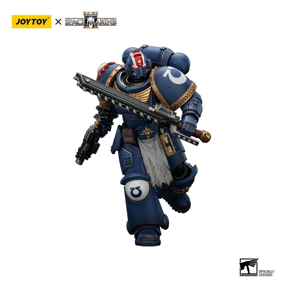 Warhammer 40,000: Space Marine 2 Actionfigur Ultramarines Lieutenant Titus Collectors Edition 13 cm