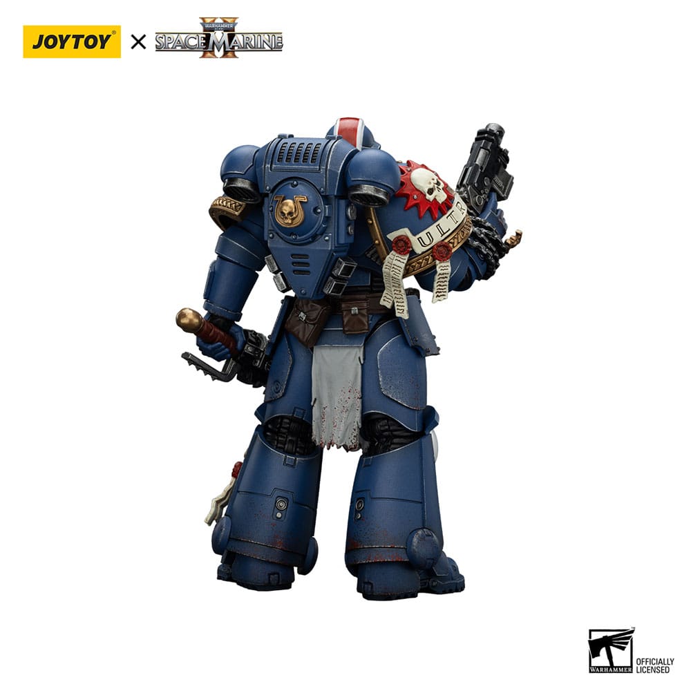 Warhammer 40,000: Space Marine 2 Actionfigur Ultramarines Lieutenant Titus Collectors Edition 13 cm
