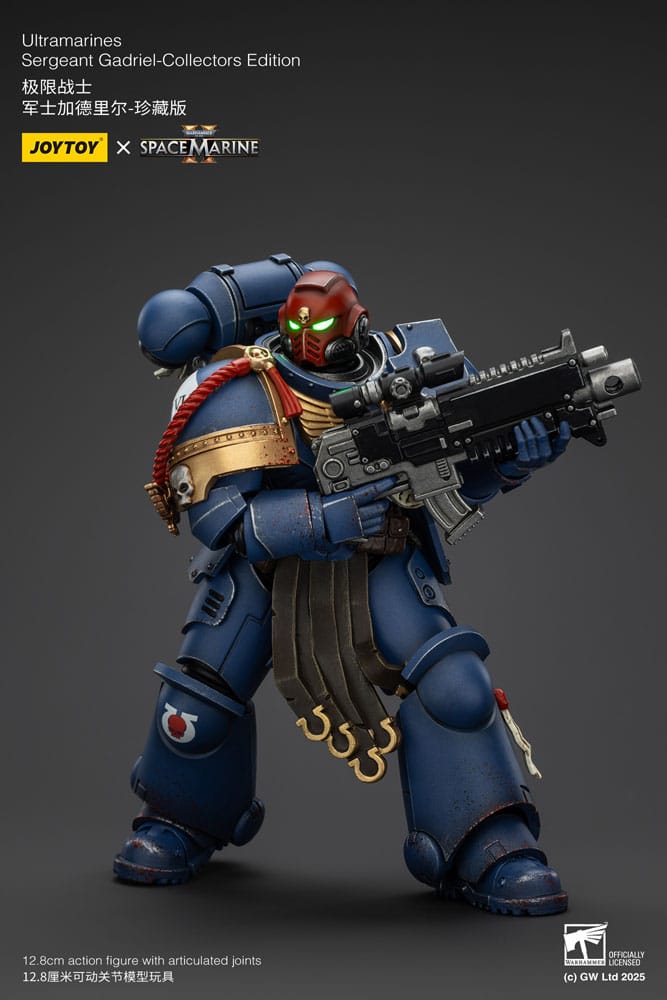 Warhammer 40,000: Space Marine 2 Actionfigur Ultramarines Sergeant Gadriel Collectors Edition 13 cm