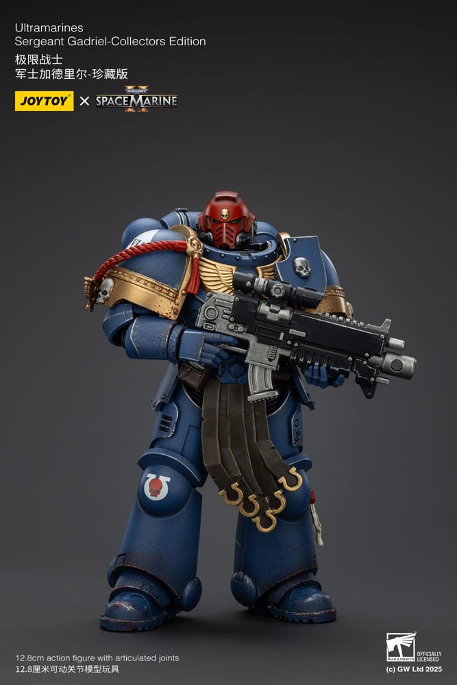Warhammer 40,000: Space Marine 2 Actionfigur Ultramarines Sergeant Gadriel Collectors Edition 13 cm