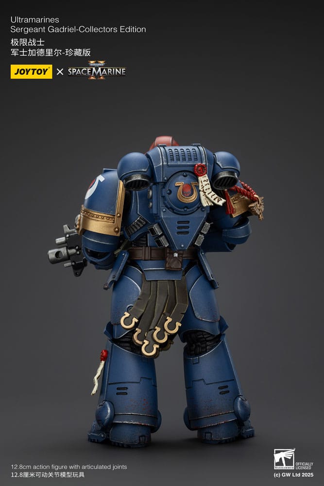 Warhammer 40,000: Space Marine 2 Actionfigur Ultramarines Sergeant Gadriel Collectors Edition 13 cm