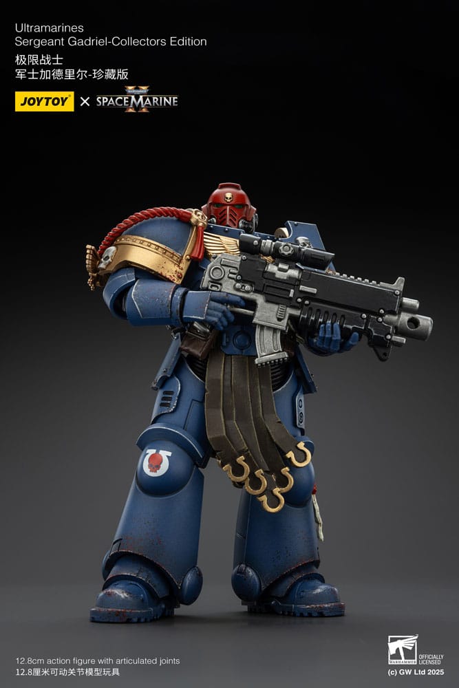 Warhammer 40,000: Space Marine 2 Actionfigur Ultramarines Sergeant Gadriel Collectors Edition 13 cm