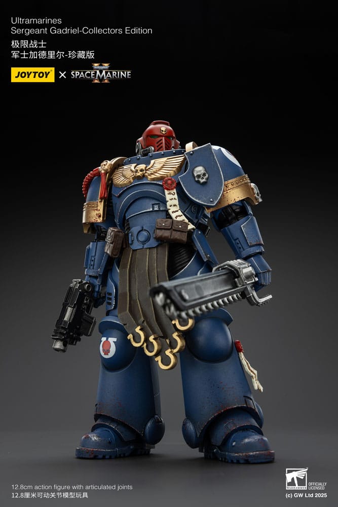 Warhammer 40,000: Space Marine 2 Actionfigur Ultramarines Sergeant Gadriel Collectors Edition 13 cm