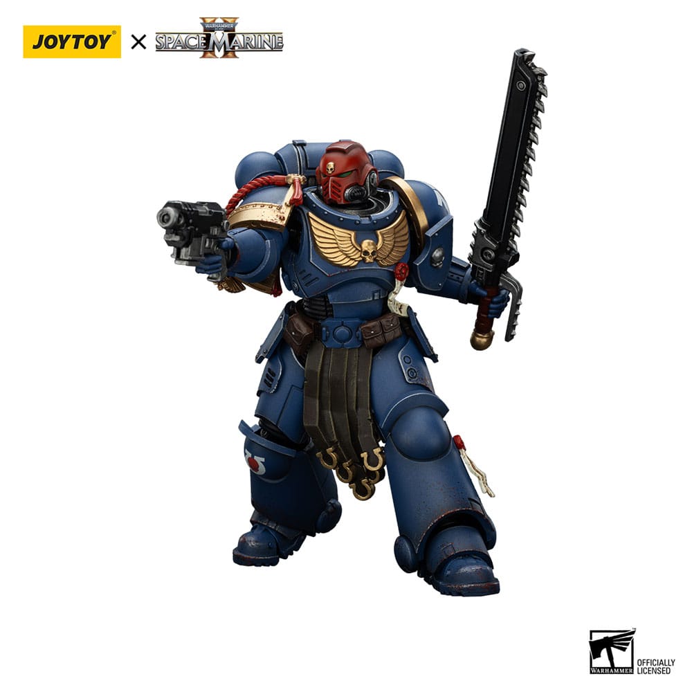 Warhammer 40,000: Space Marine 2 Actionfigur Ultramarines Sergeant Gadriel Collectors Edition 13 cm