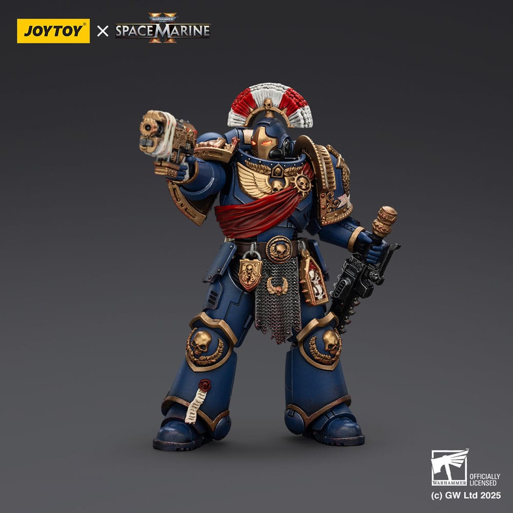Warhammer 40,000: Space Marine 2 Actionfigur Ultramarines Relic Secundus Armour 20 cm