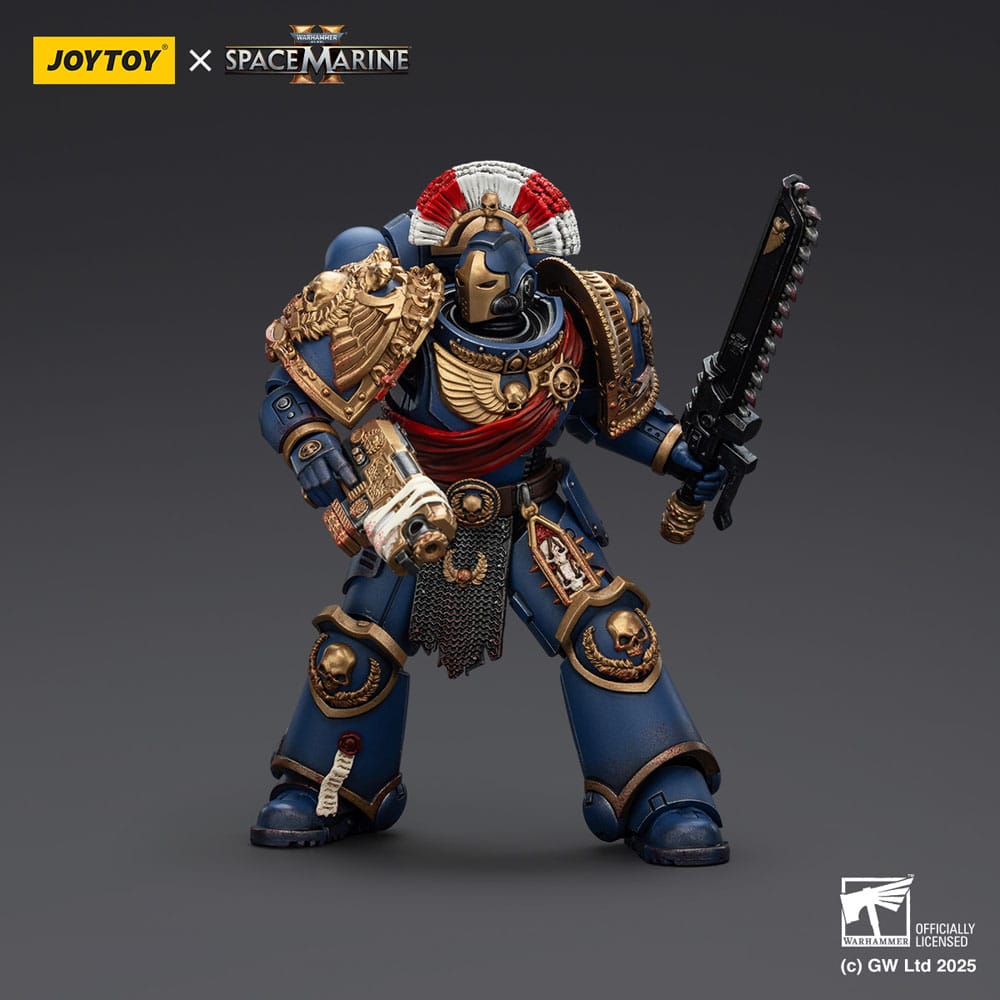 Warhammer 40,000: Space Marine 2 Actionfigur Ultramarines Relic Secundus Armour 20 cm