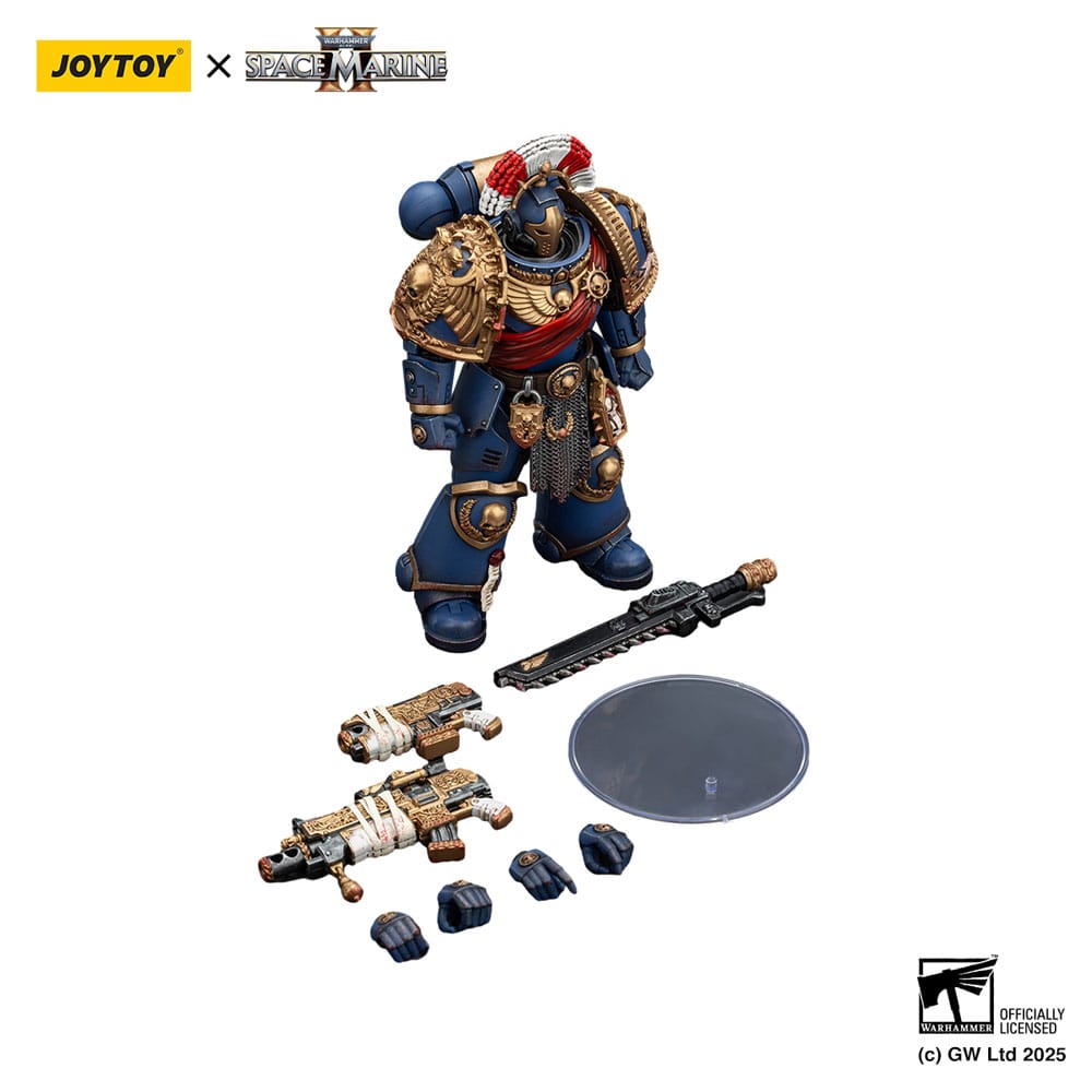 Warhammer 40,000: Space Marine 2 Actionfigur Ultramarines Relic Secundus Armour 20 cm