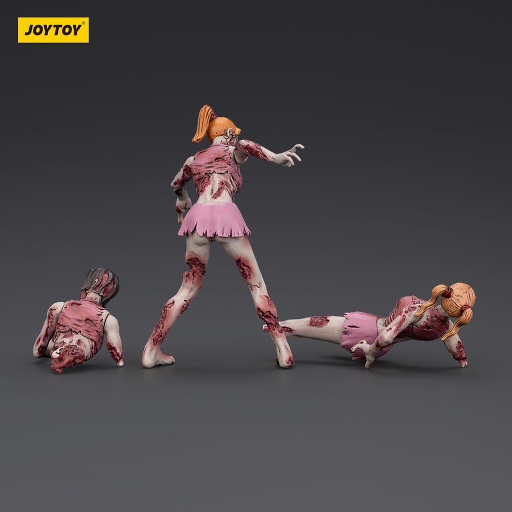 Zombie Dark Source Actionfiguren 3er-Pack Cheer Leaders 8 cm