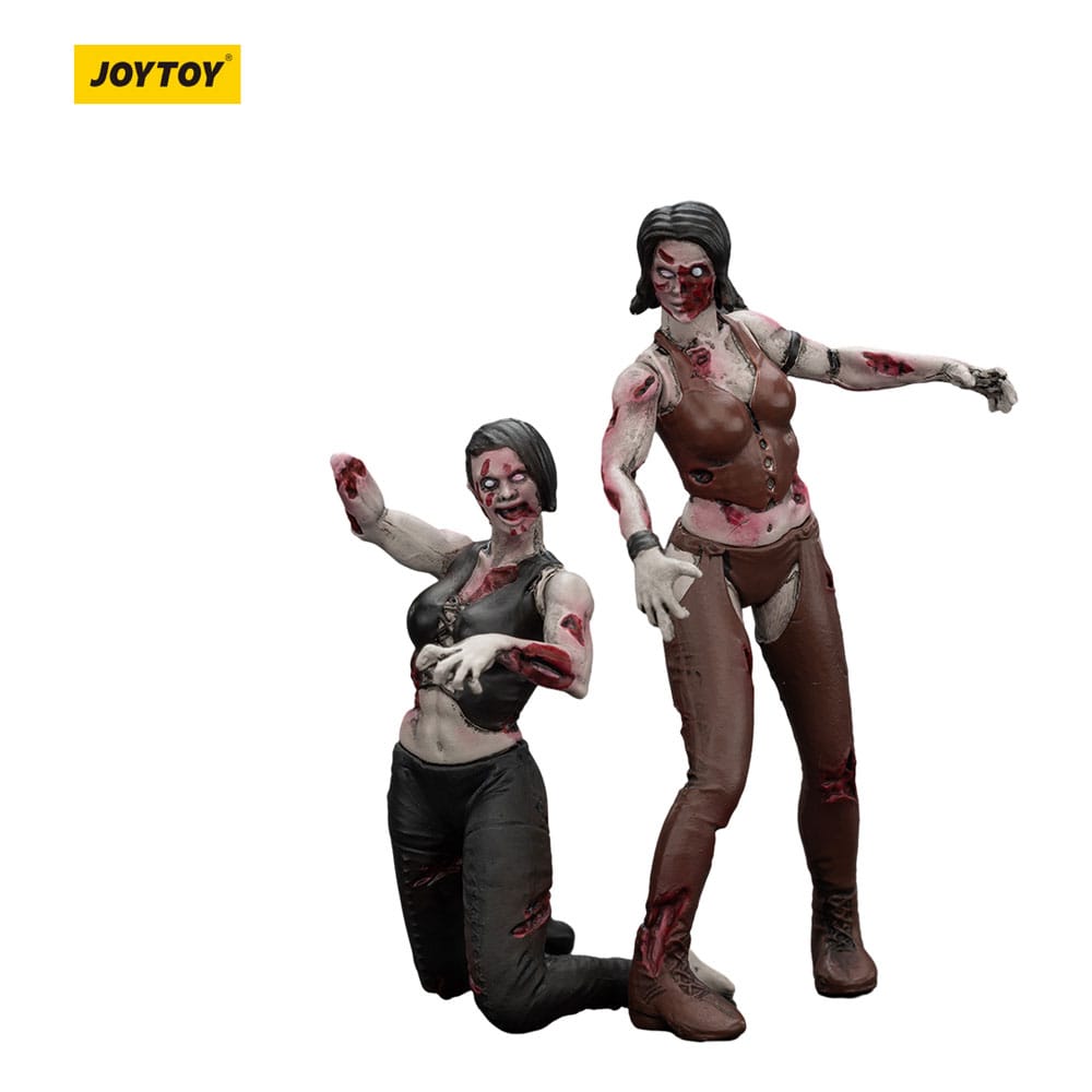 Zombie Dark Source Actionfiguren 2er-Pack Female wrestlers 8 cm